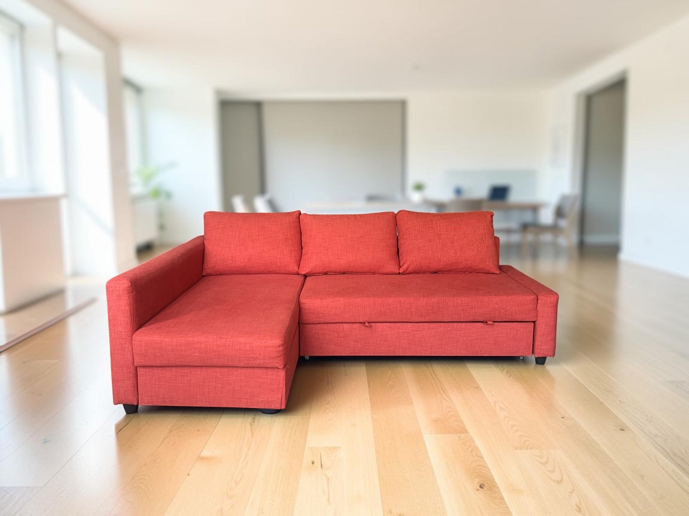 Corner Sofa-Bed with Storage