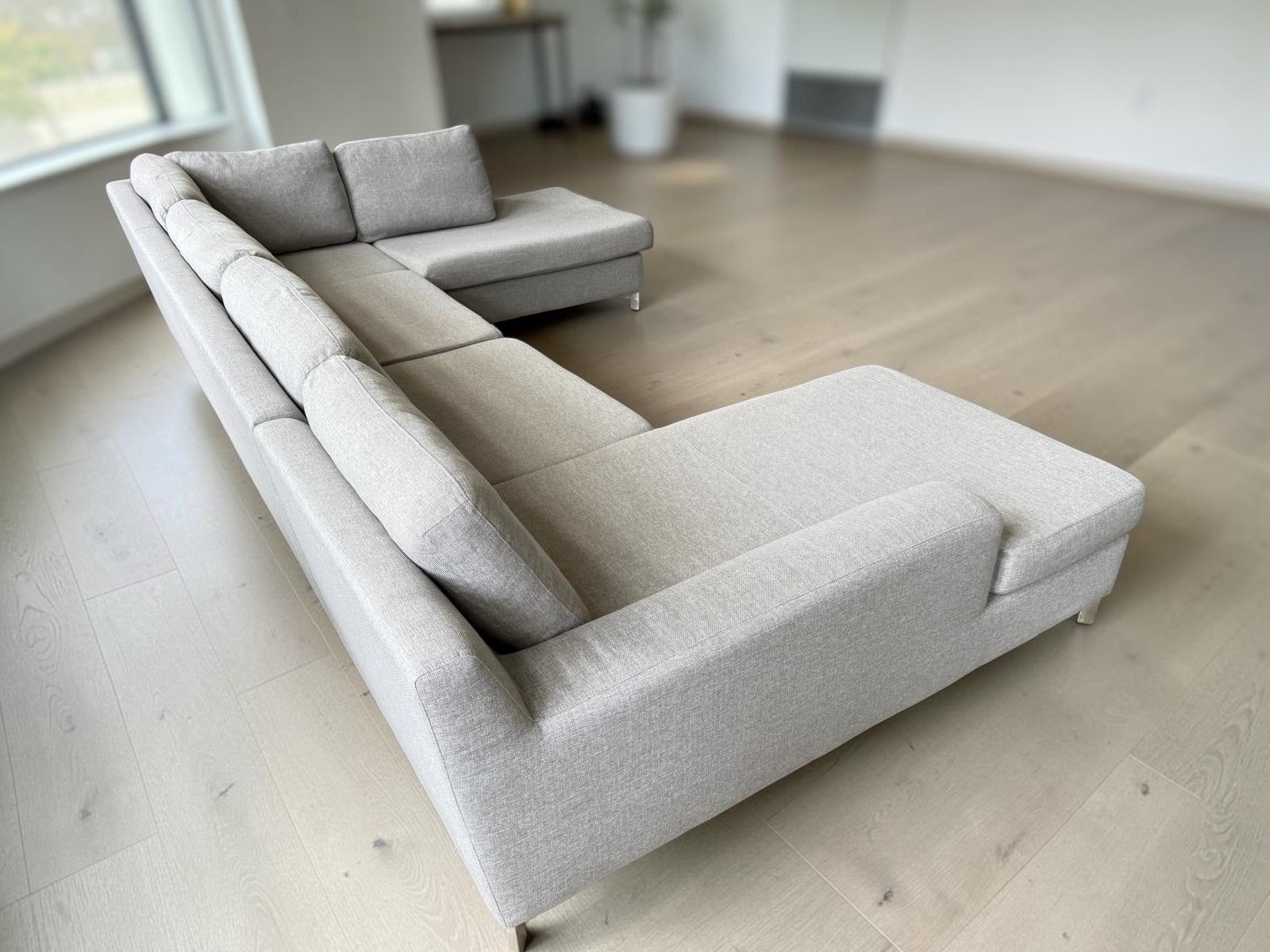 Large U-Shaped Sectional Sofa