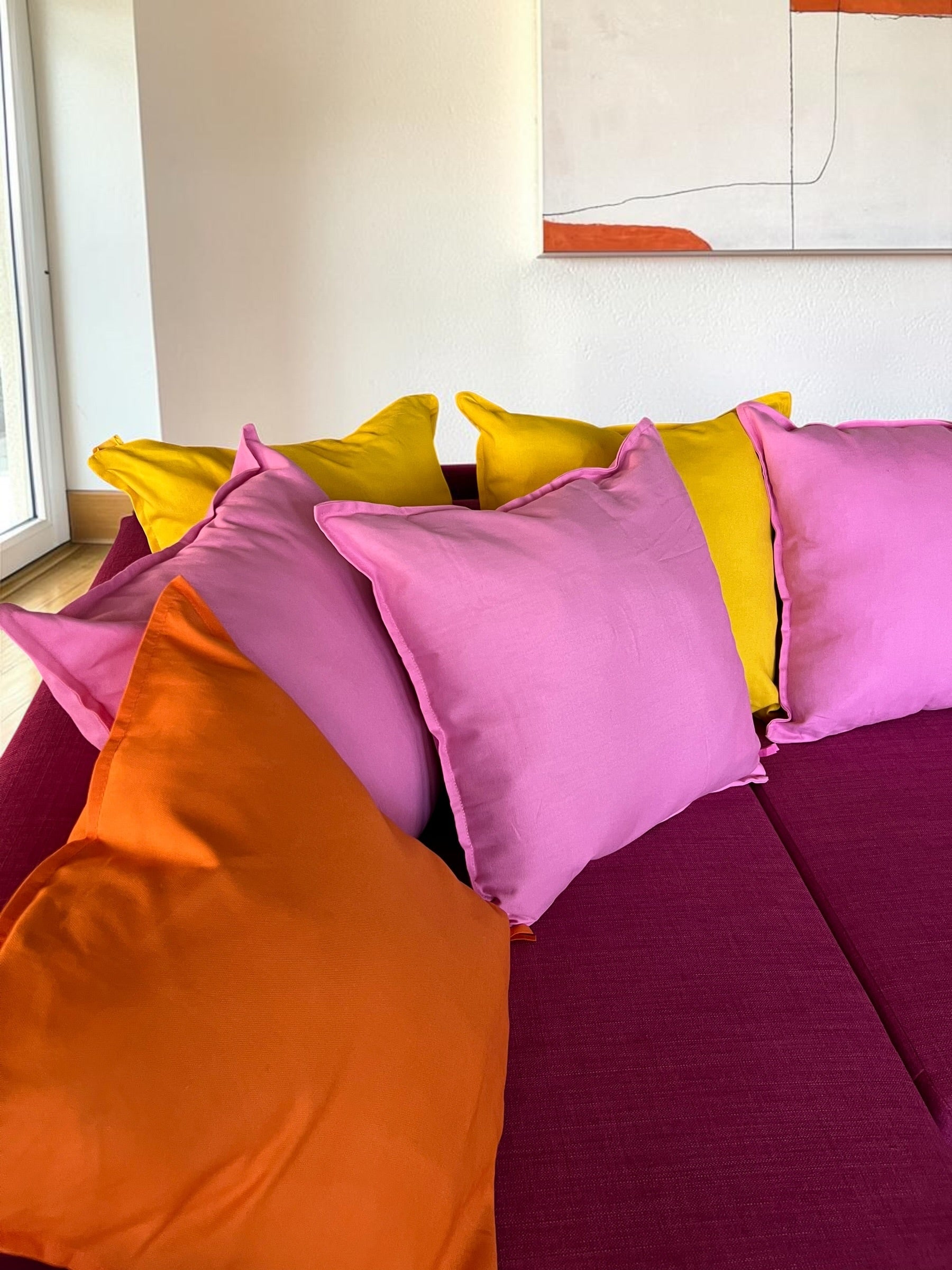 Colorfull sofa bed