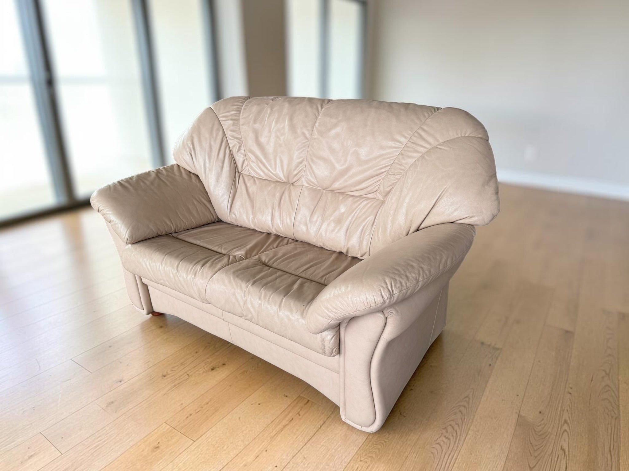 Leather sofa 2 seater