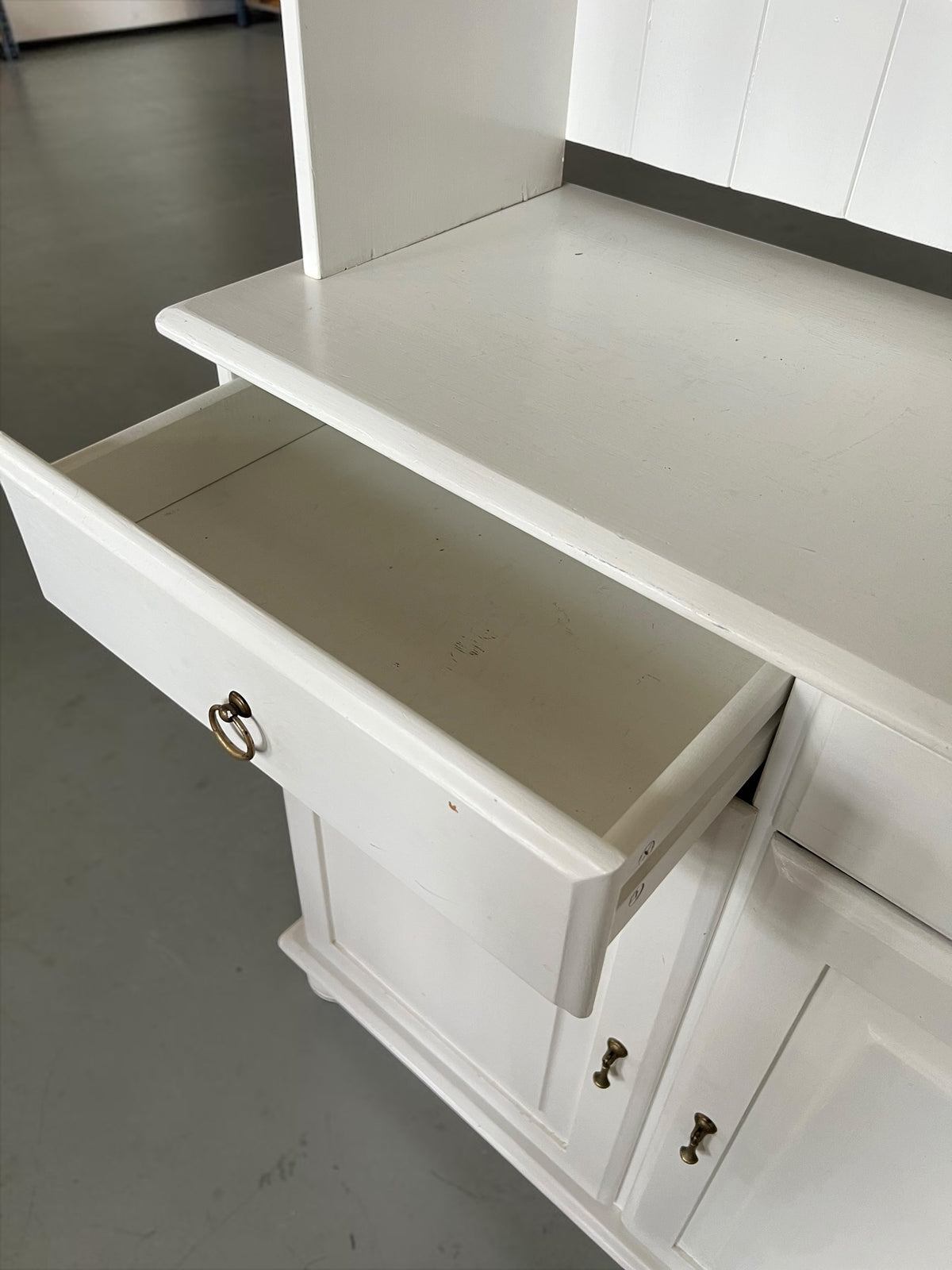 Classic White Wooden Buffet