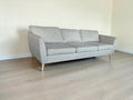 Sleek design three seater sofa