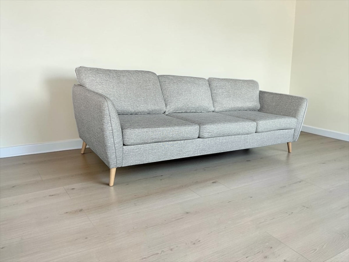 Sleek design three seater sofa