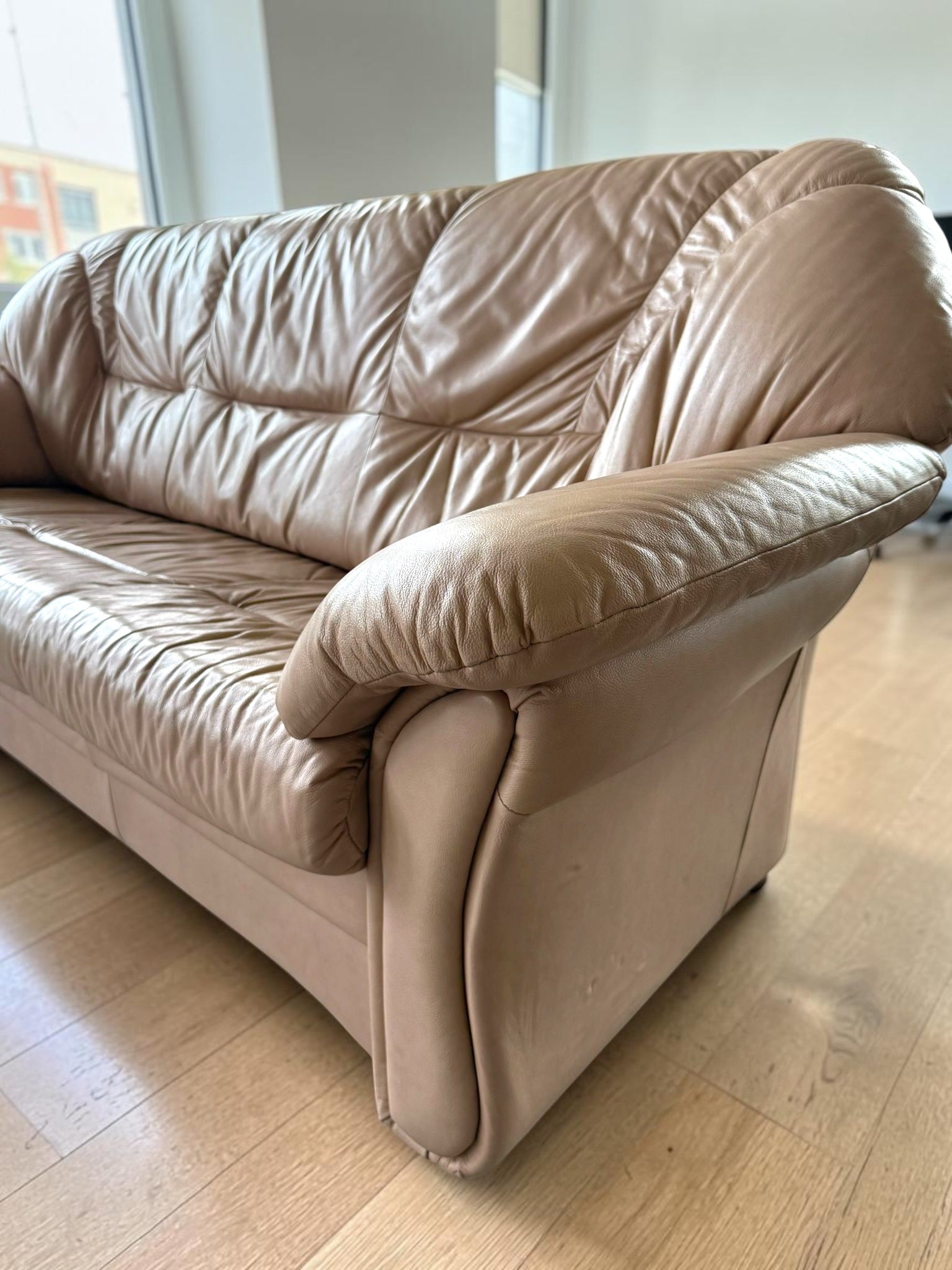 Leather sofa 3 seater