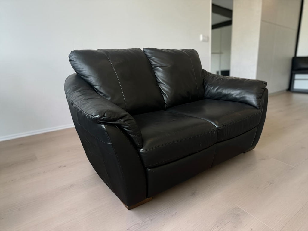 Natural Leather 2-Seater Sofa (170cm)