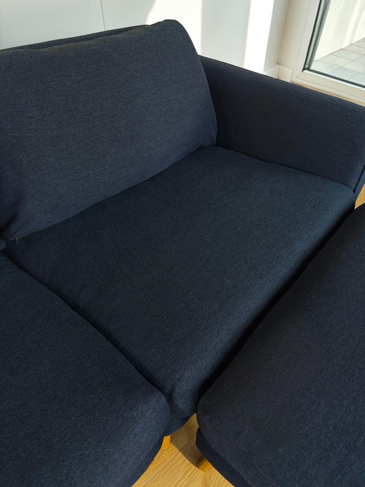 Premium Extra-Large Sofa with Movable Ottoman (300x100 cm) – Goose Down Filling