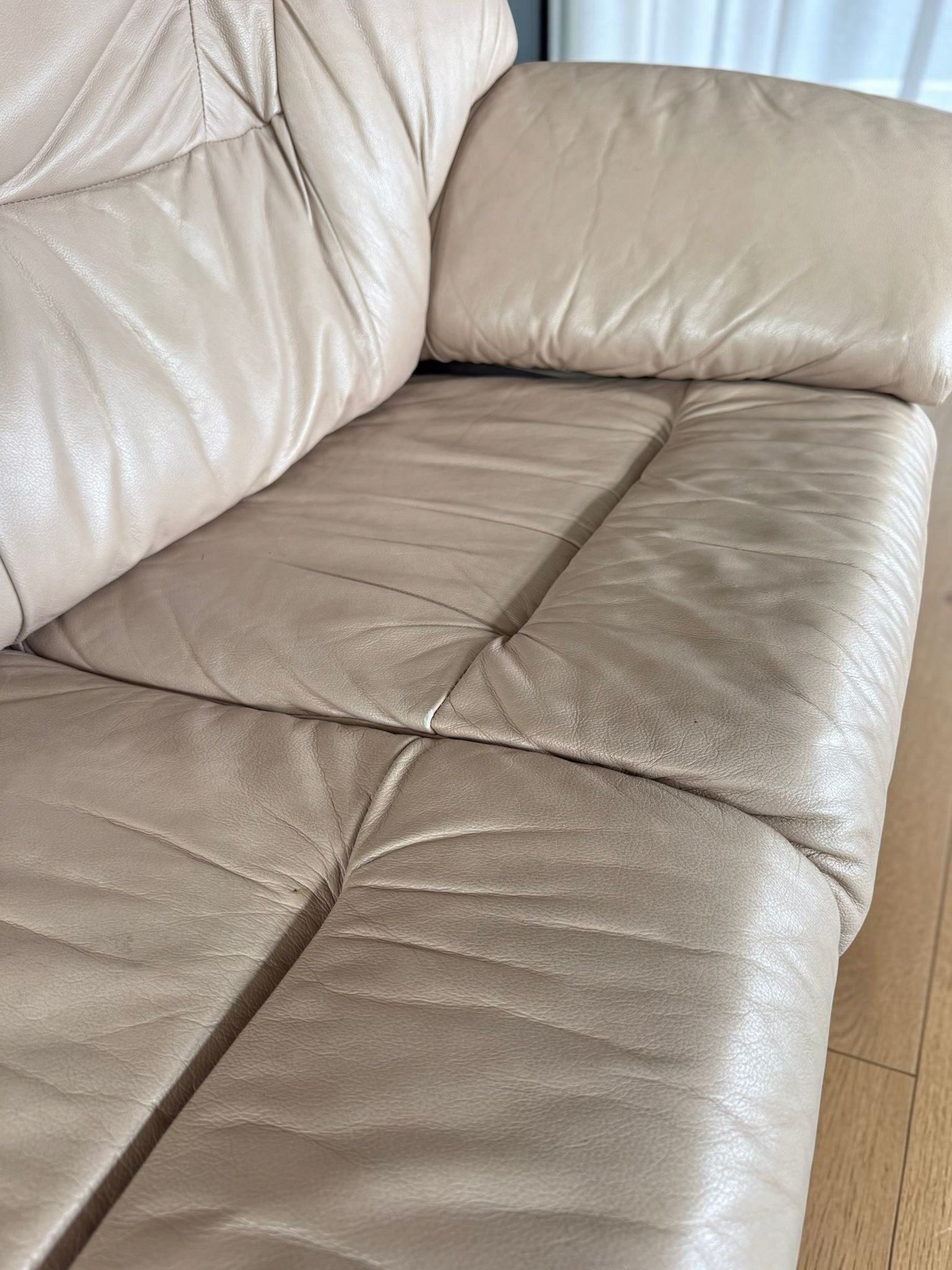 Leather sofa 3 seater