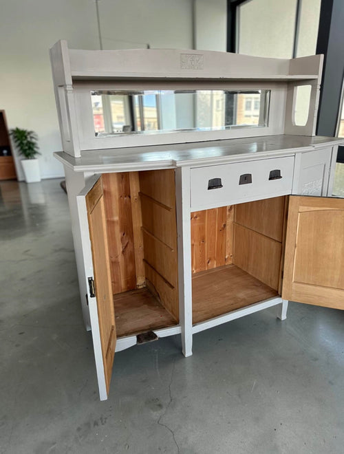 Antique Art Nouveau / Early Art Deco Sideboard Buffet (circa 1910–1930)