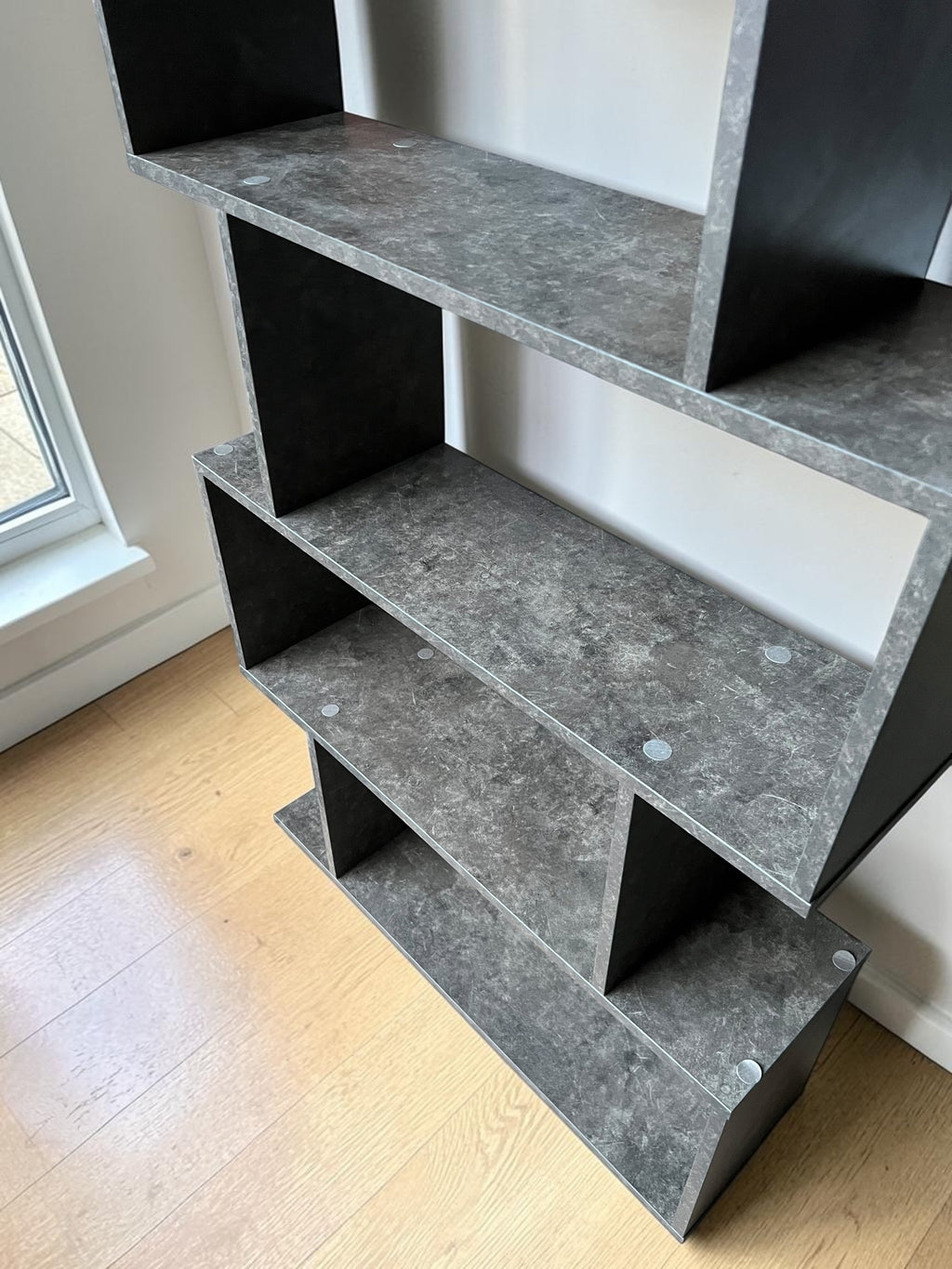 Modern Geometric Shape Bookshelf