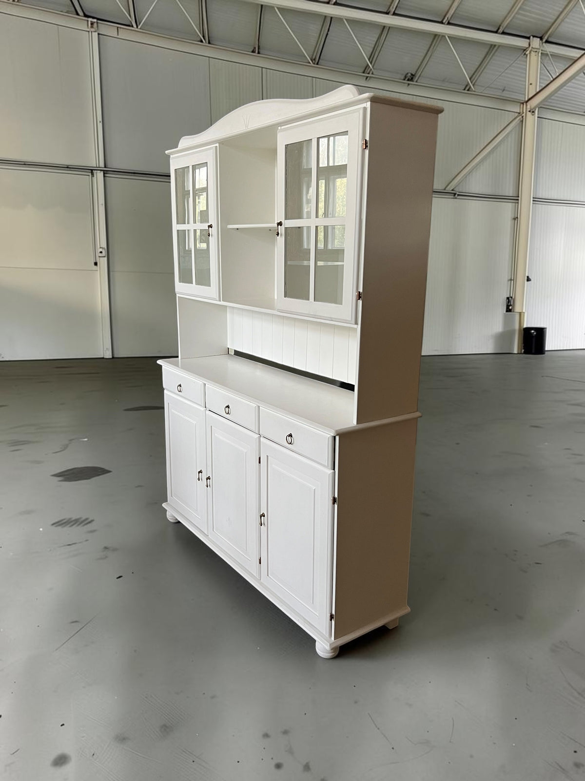 Classic White Wooden Buffet