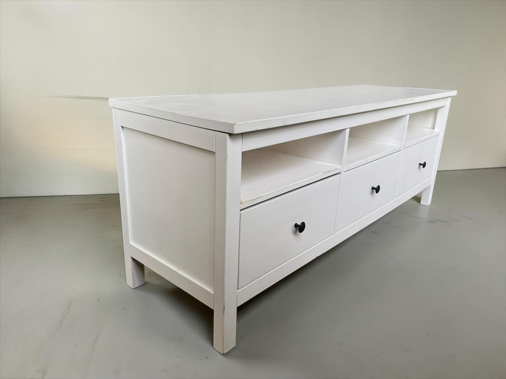 Wooden TV stand hemnes