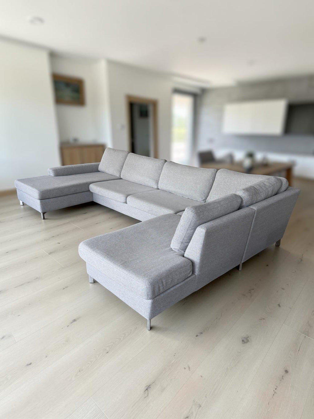 Large U-Shaped Sectional Sofa