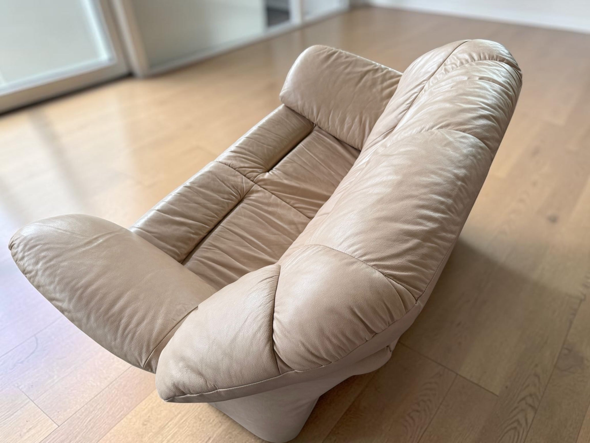 Leather sofa 2 seater