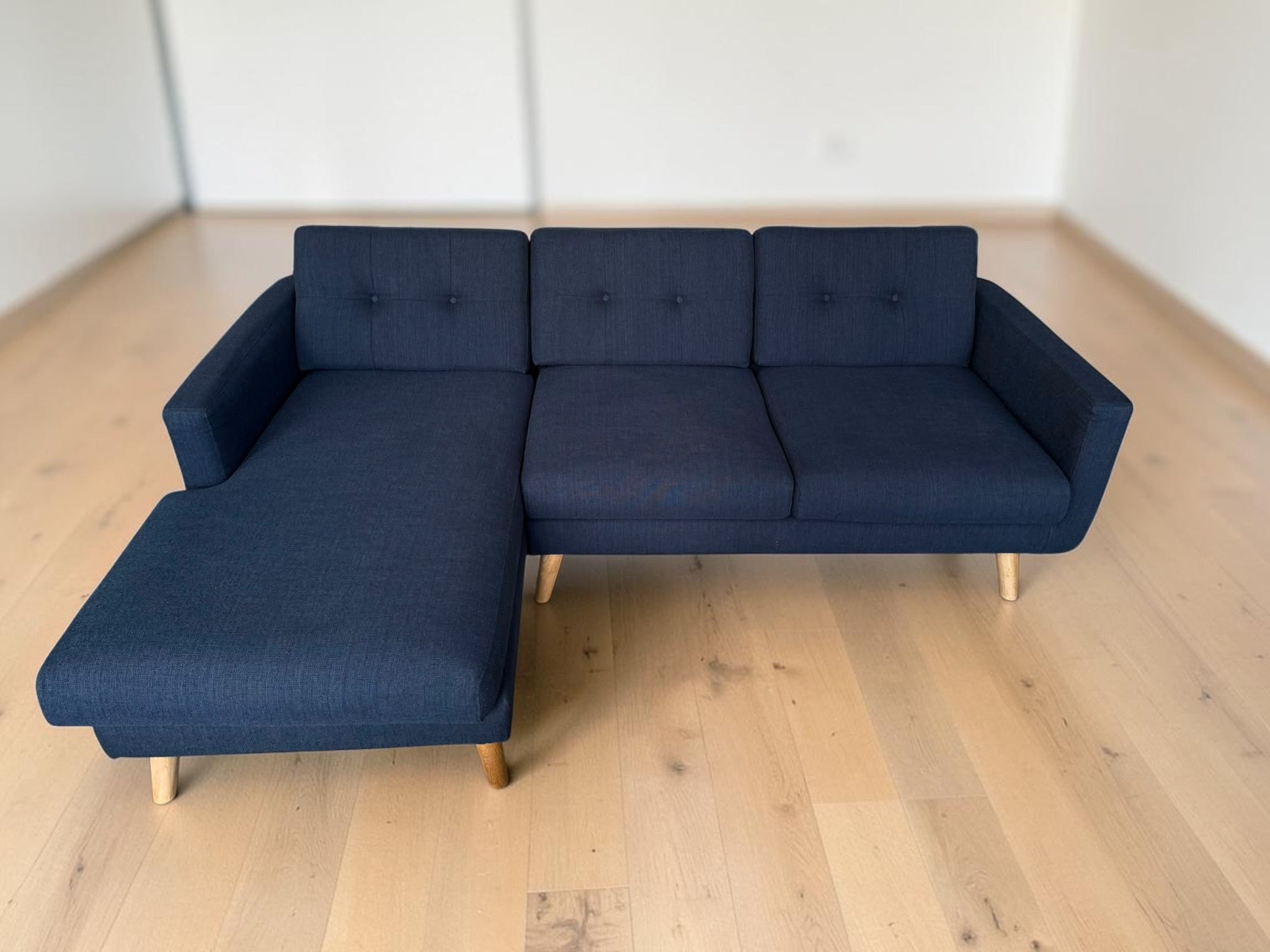 Corner Sofa – Deep Blue