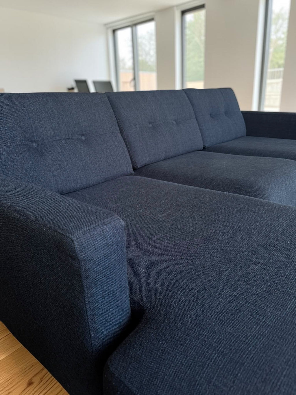 Corner Sofa – Deep Blue