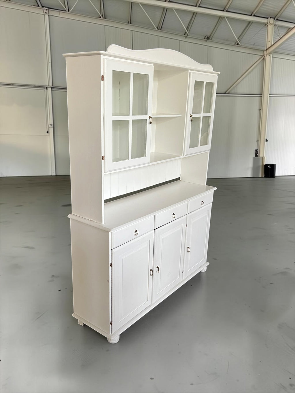 Classic White Wooden Buffet