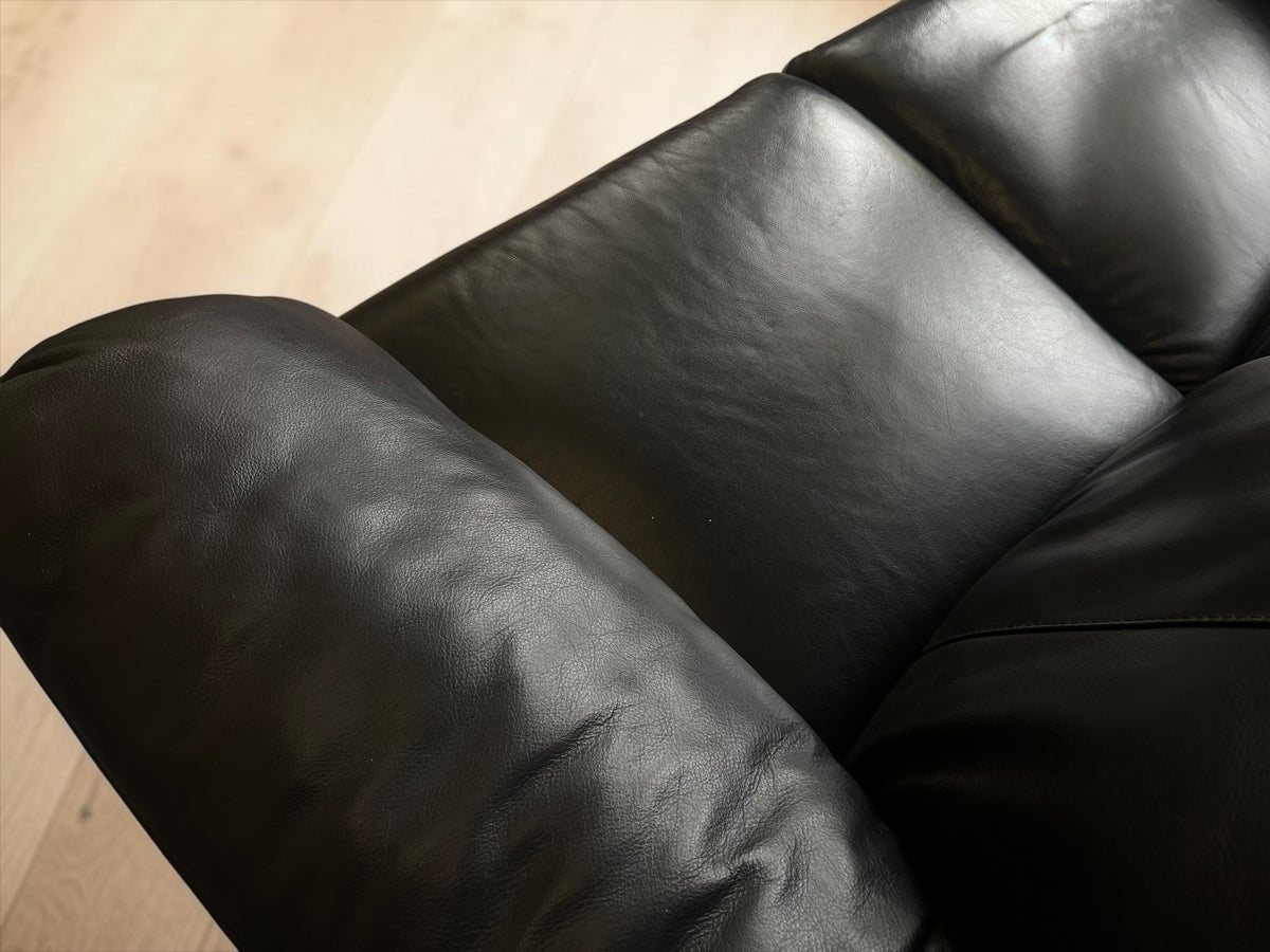 Natural Leather 2-Seater Sofa (170cm)