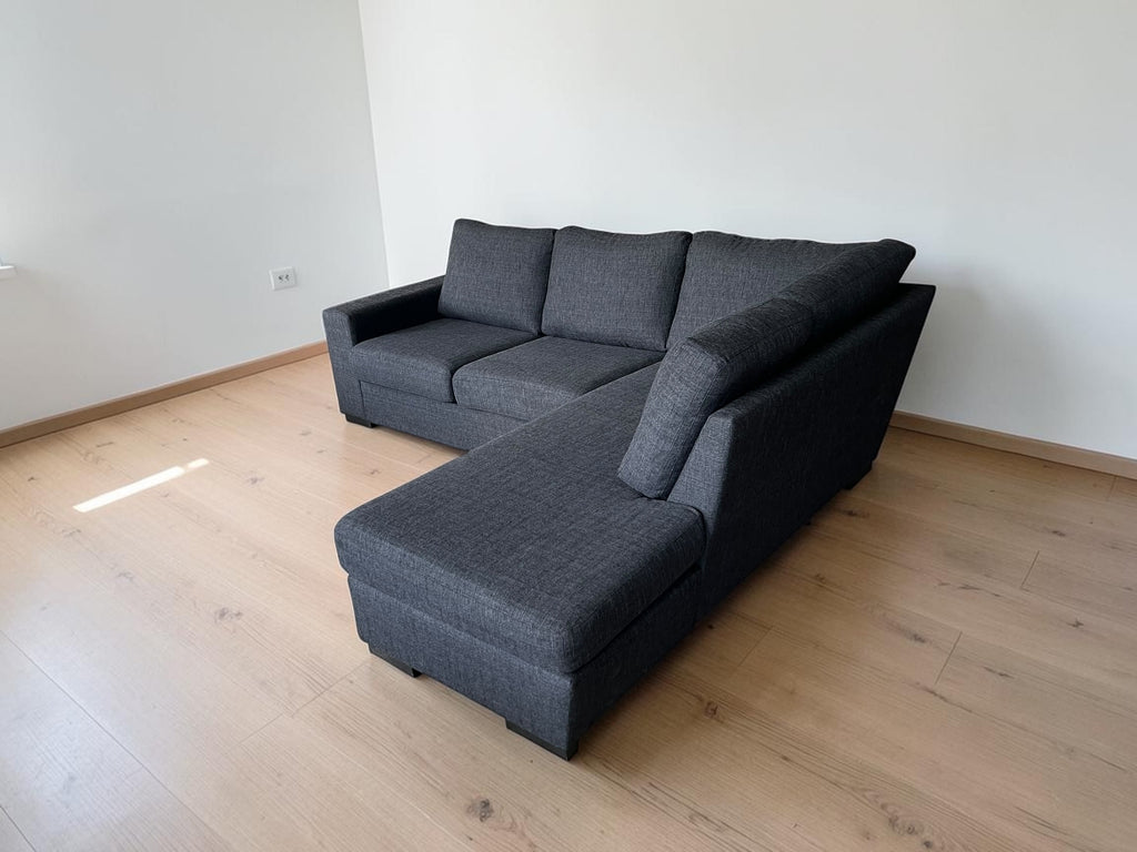 Dark Grey Corner Sofa (250 x 200 cm)