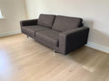 Modern Brown 3-Seater Sofa