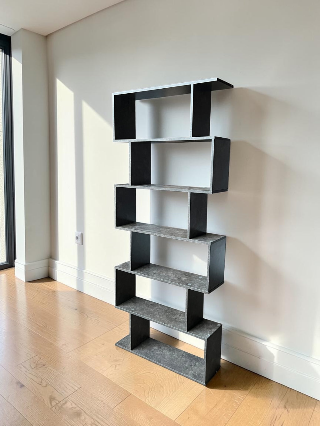 Modern Geometric Shape Bookshelf