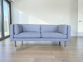Minimalist Gray 3-Seater Sofa (210x90cm)