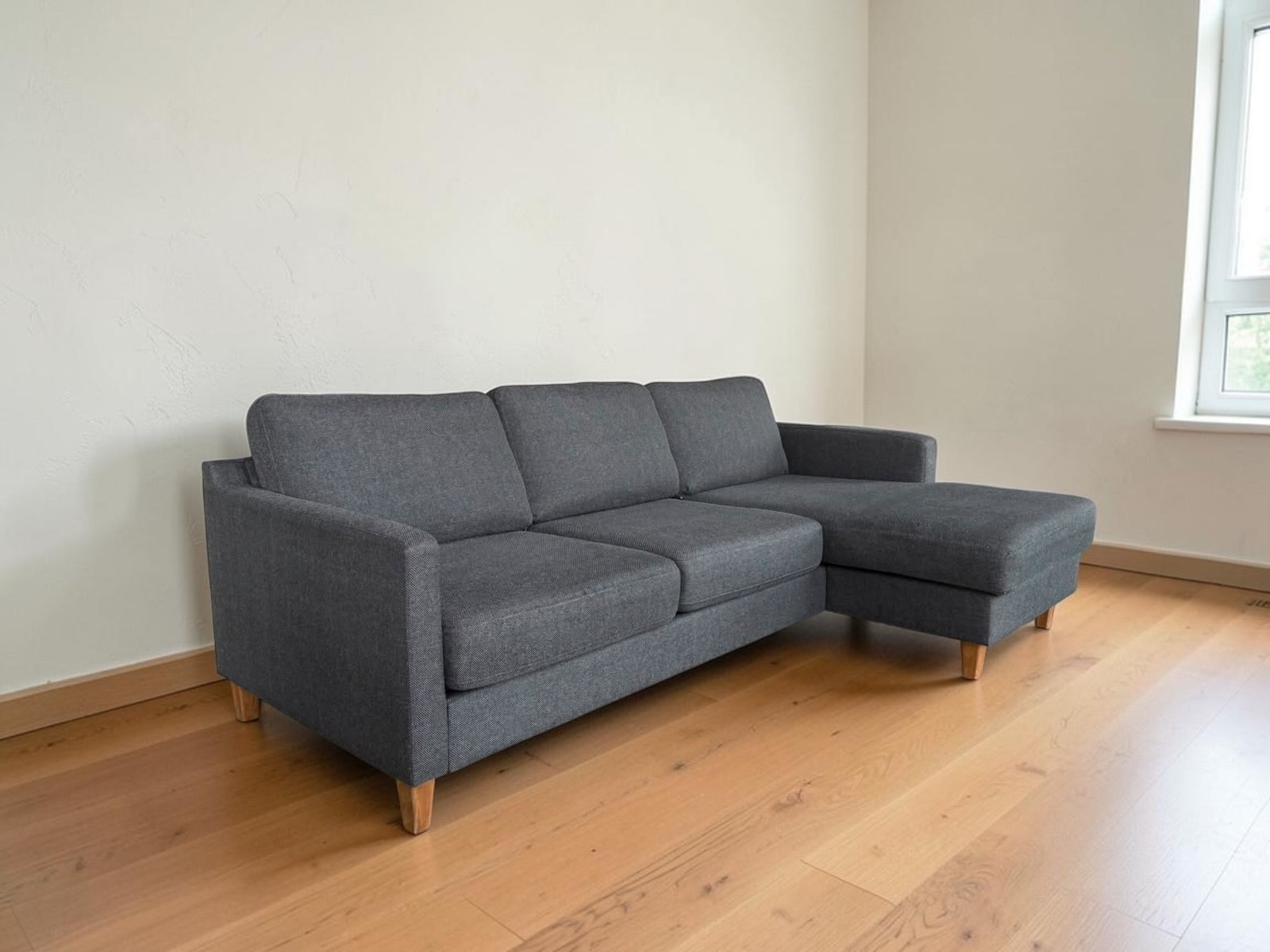 Compact corner sofa
