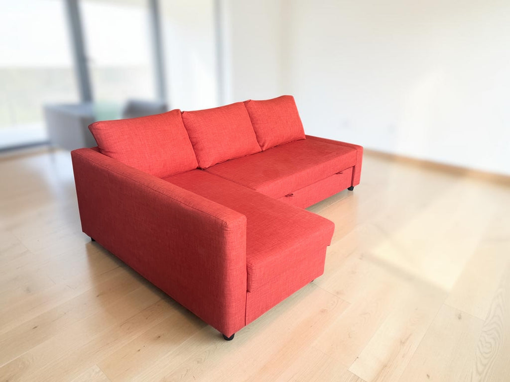 Corner Sofa-Bed with Storage