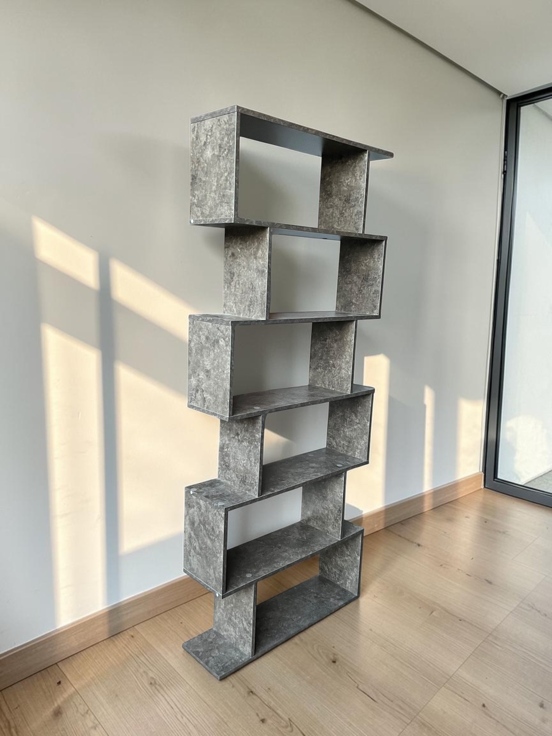 Modern Geometric Shape Bookshelf