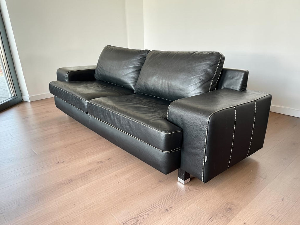 Modern Genuine Leather Sofa