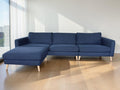 Premium Extra-Large Sofa with Movable Ottoman (300x100 cm) – Goose Down Filling