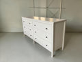 Modern White 6-Drawer Dresser