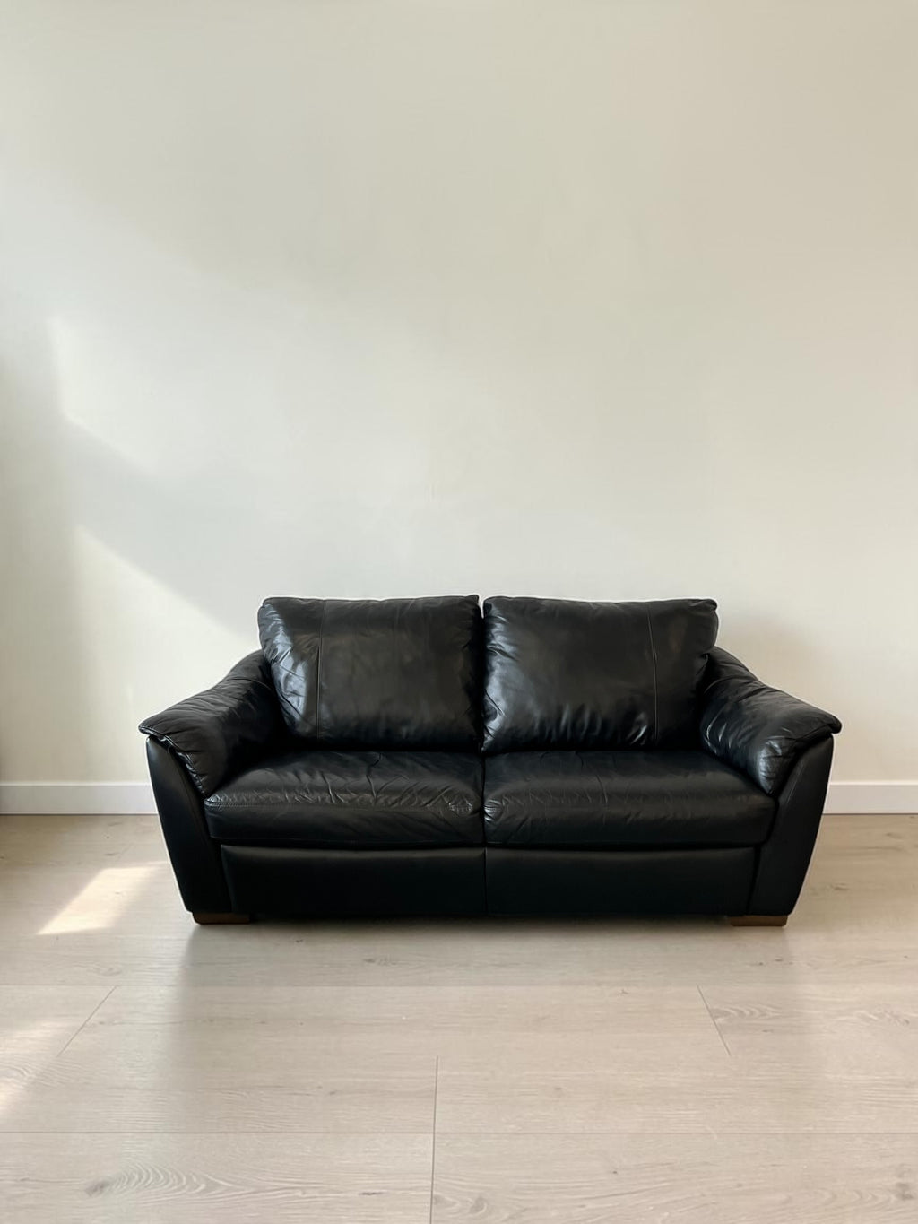 Natural Leather 2-Seater Sofa (170cm)