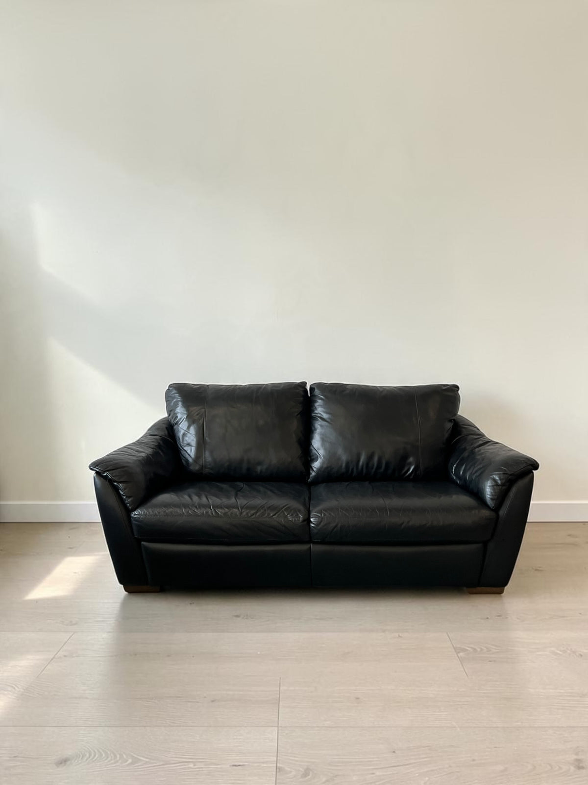 Natural Leather 2-Seater Sofa (170cm)