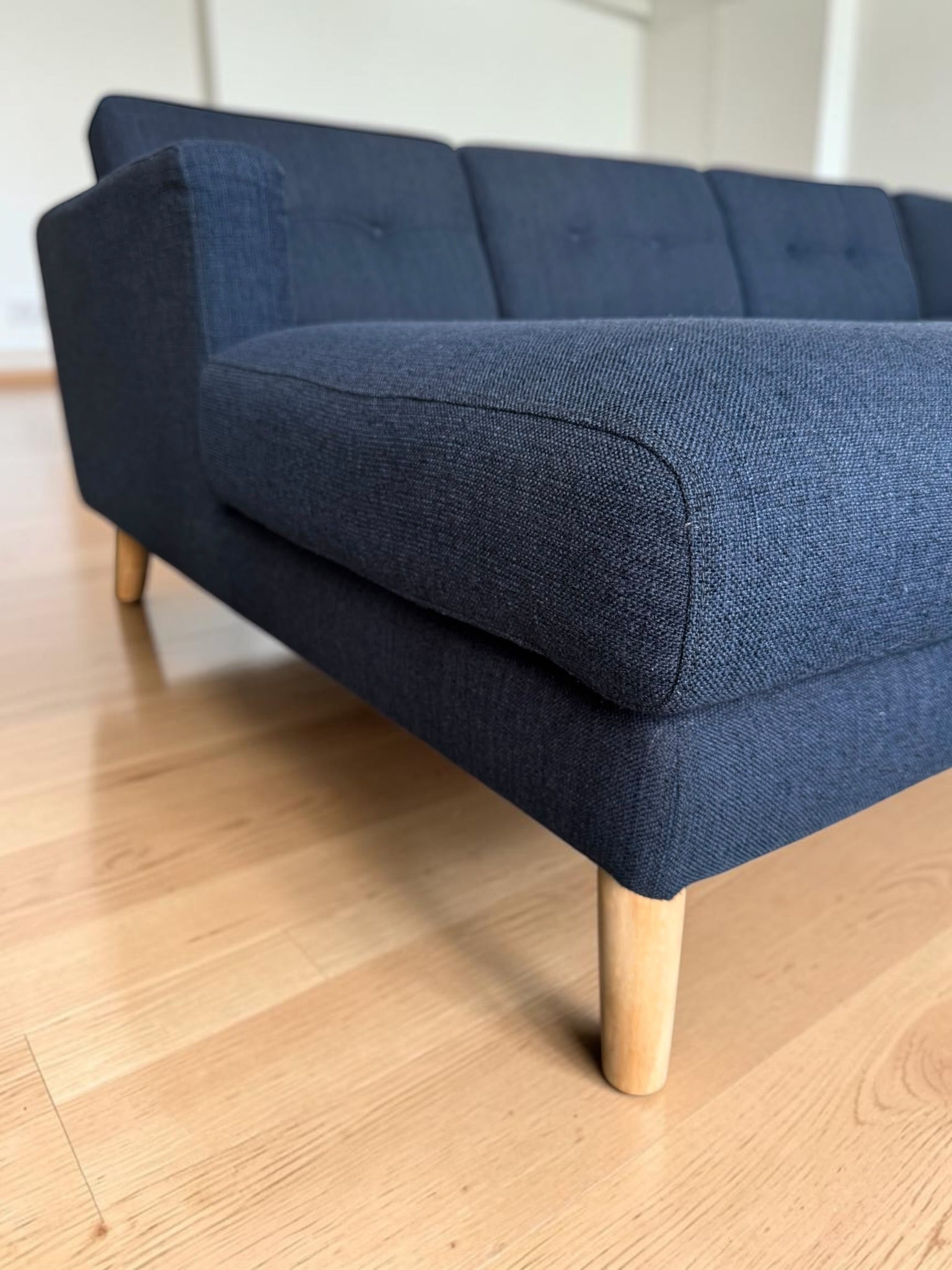 Corner Sofa – Deep Blue