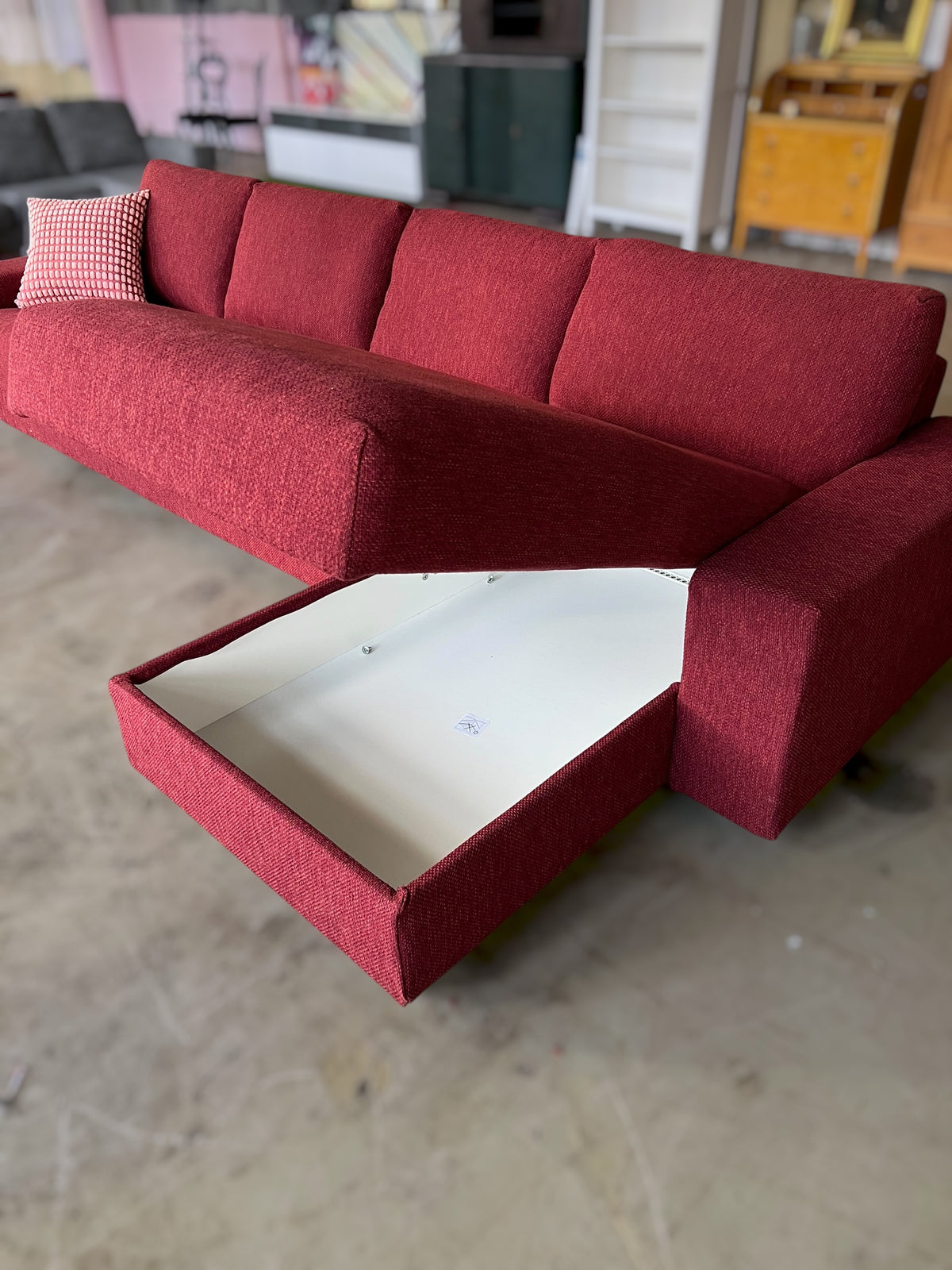 Comfortable corner sofa