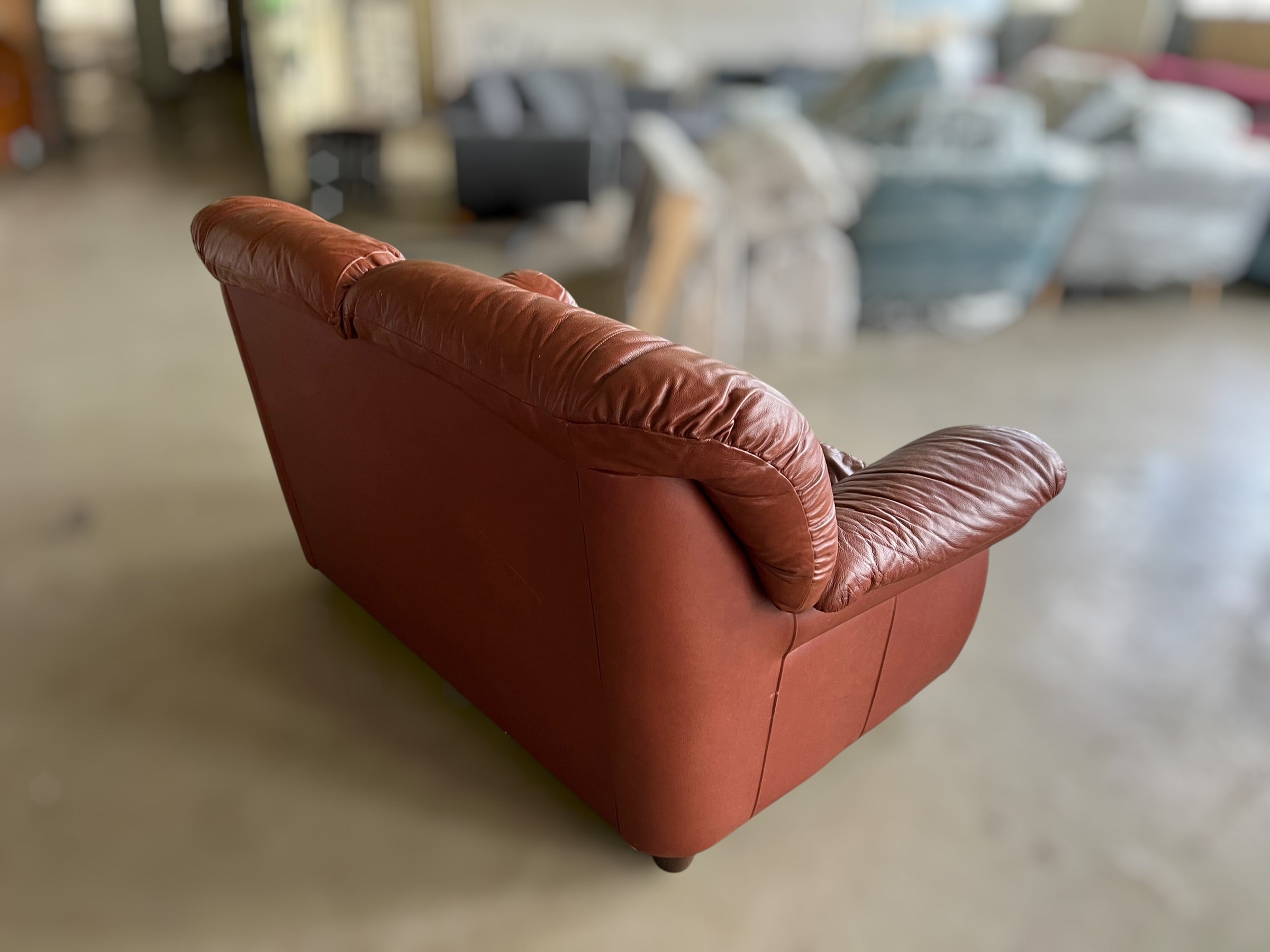Leather sofa 150cm