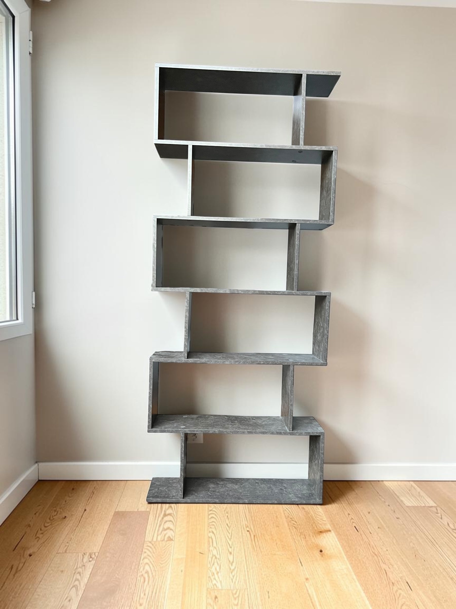 Modern Geometric Shape Bookshelf