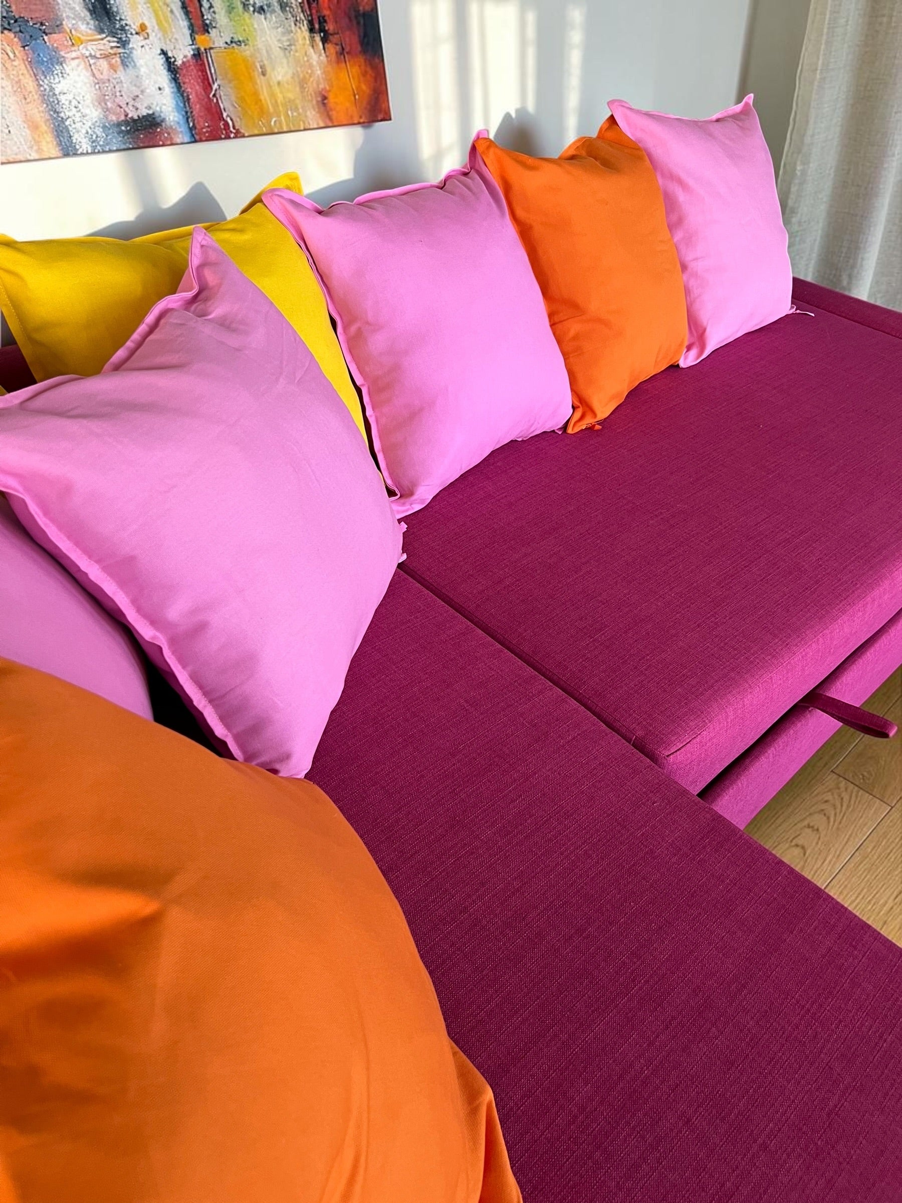 Colorfull sofa bed