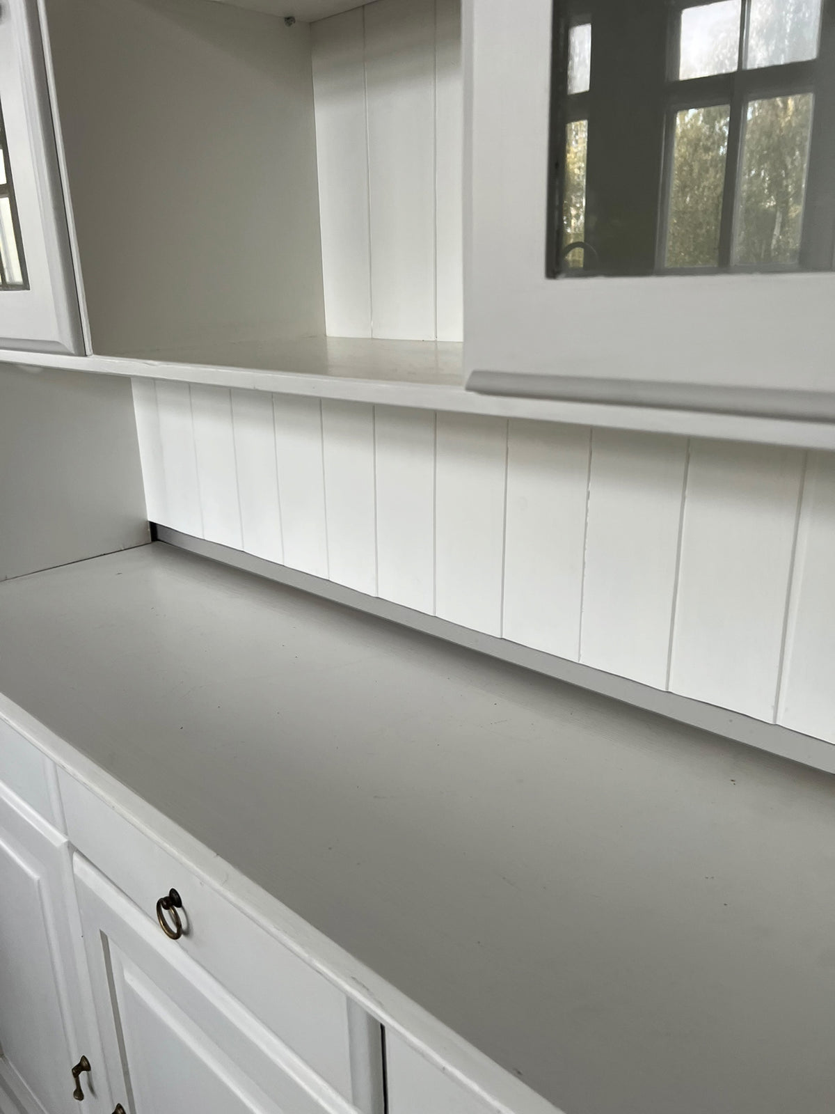 Classic White Wooden Buffet