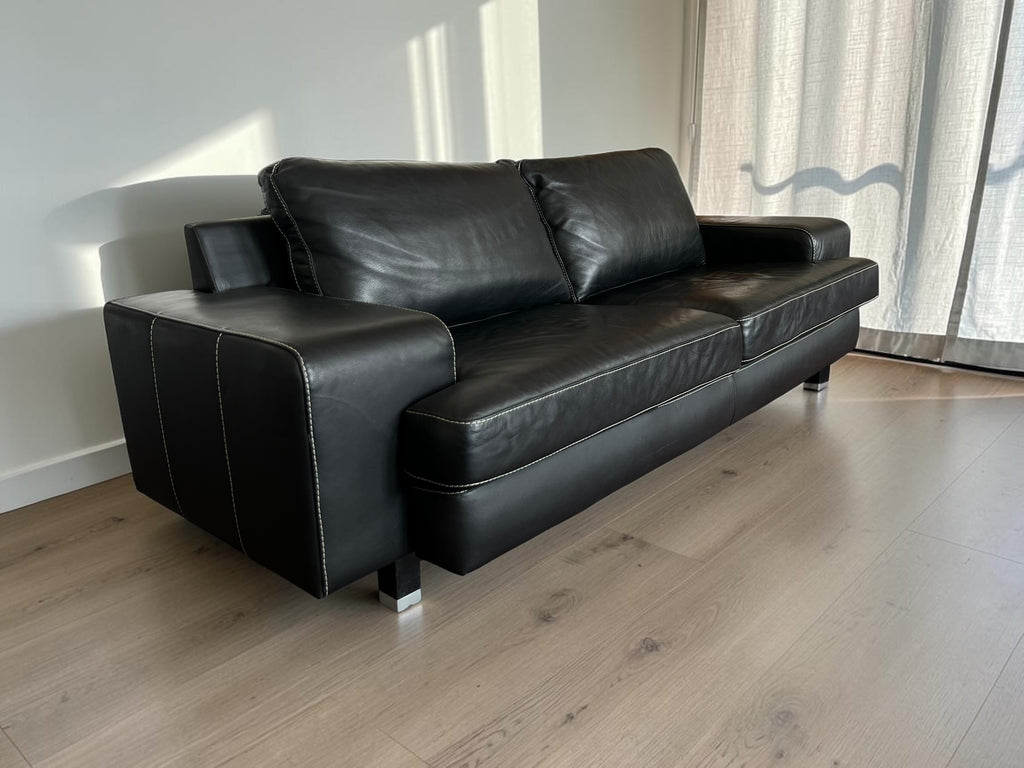 Modern Genuine Leather Sofa