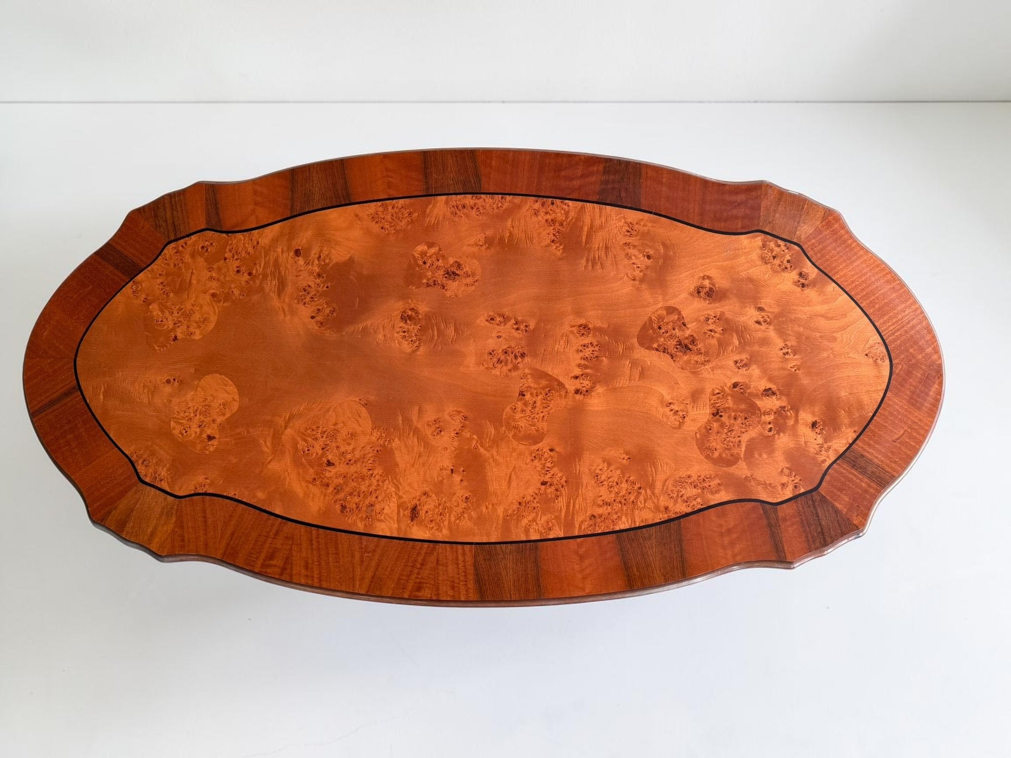 Wood coffee table