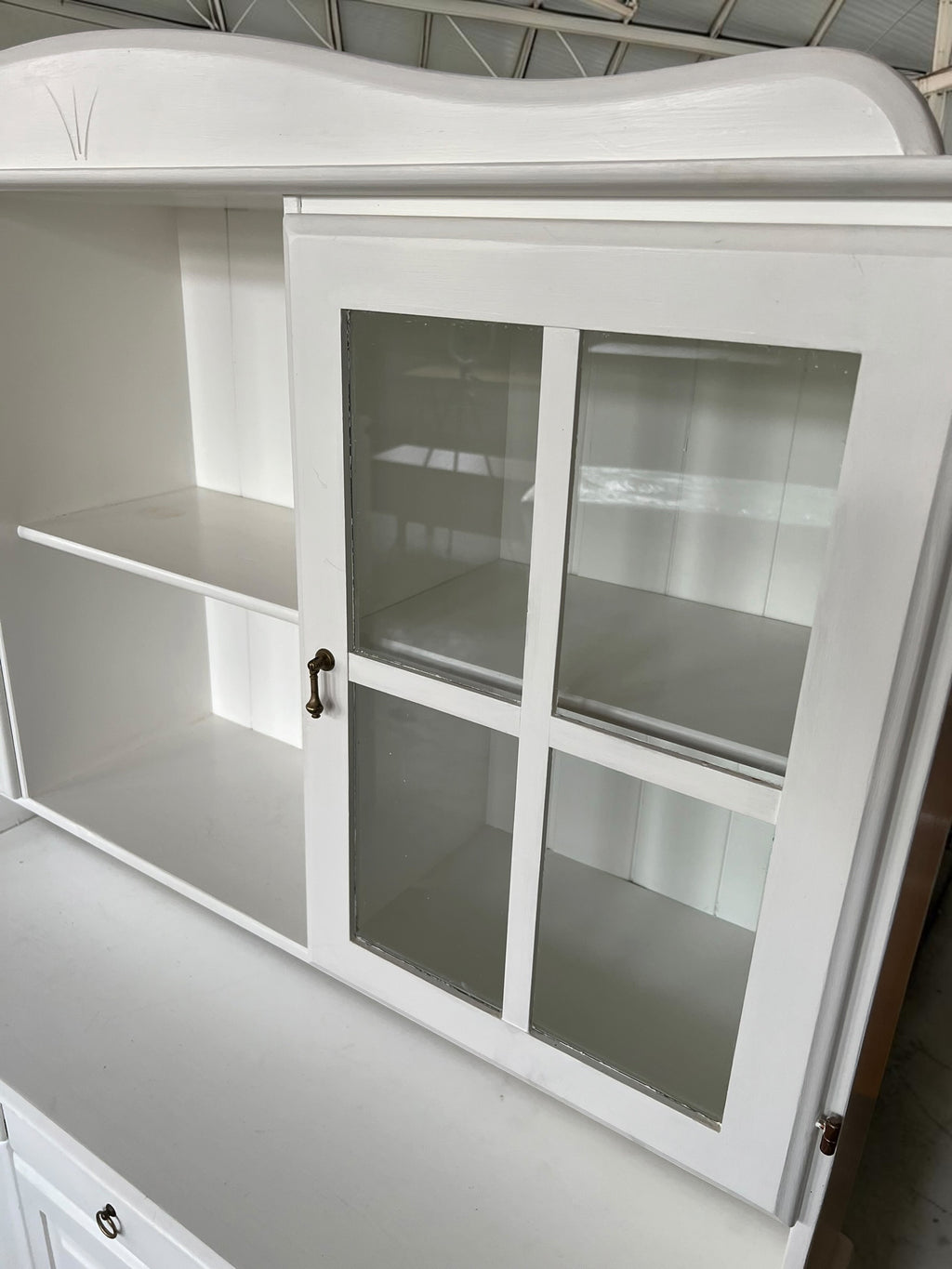 Classic White Wooden Buffet