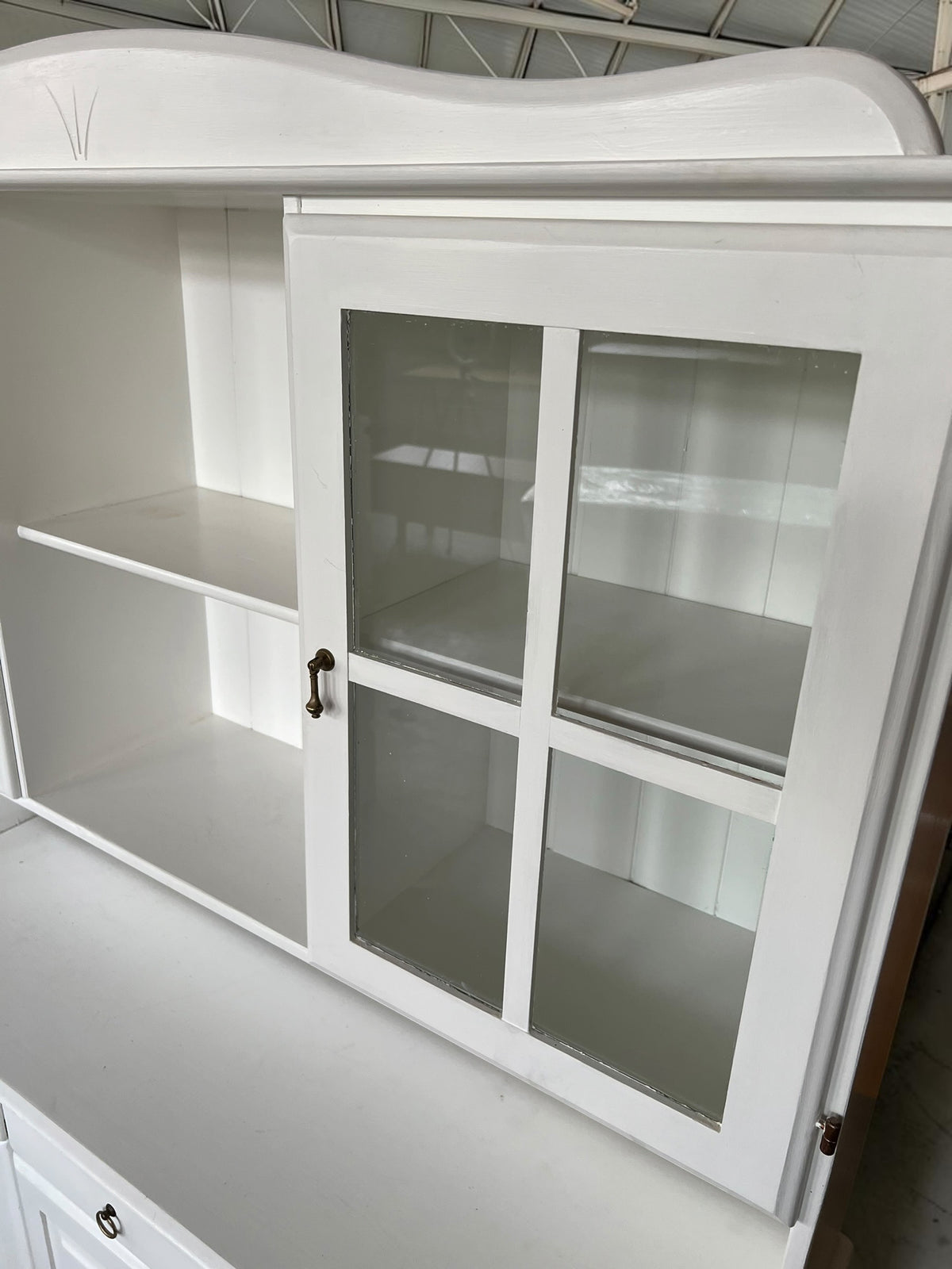 Classic White Wooden Buffet