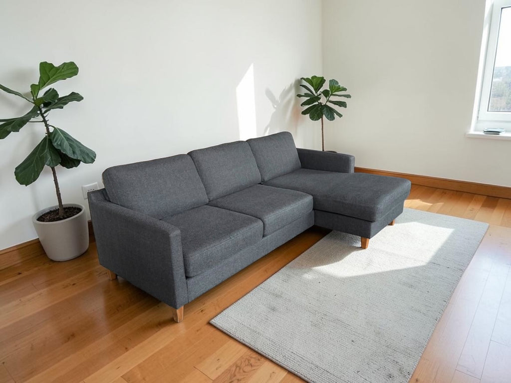 Compact corner sofa