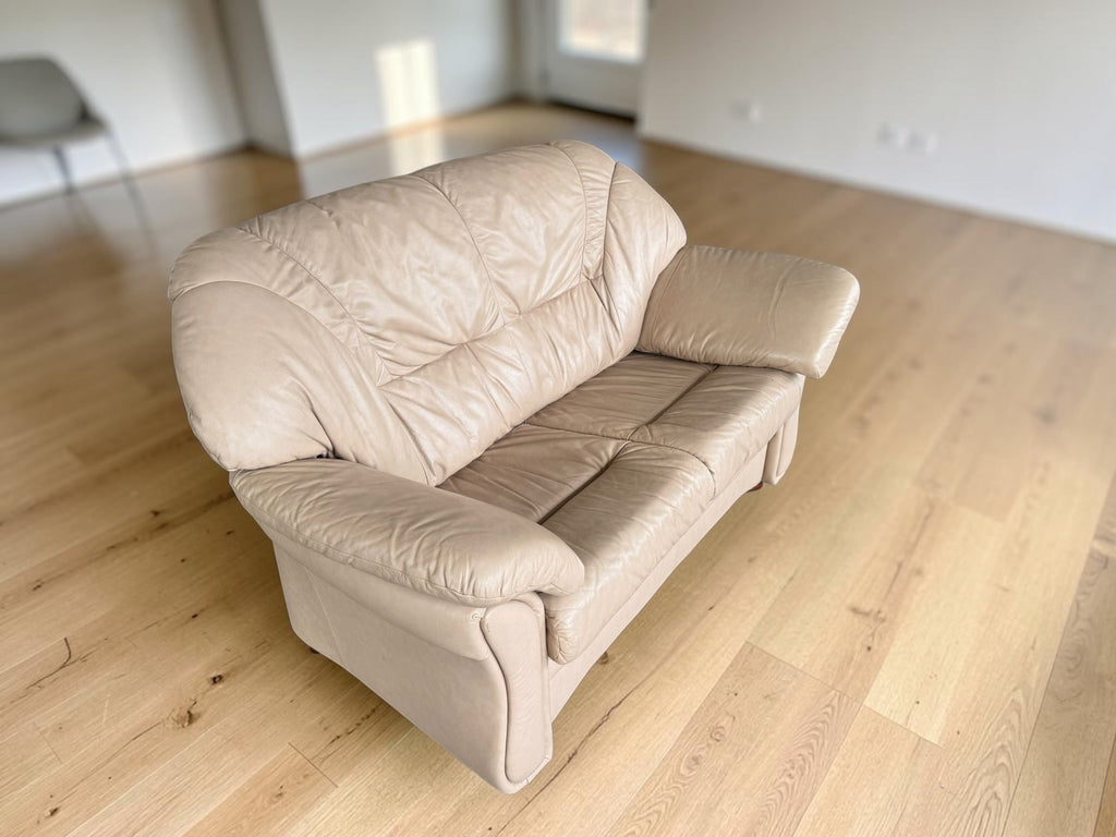 Leather sofa 2 seater