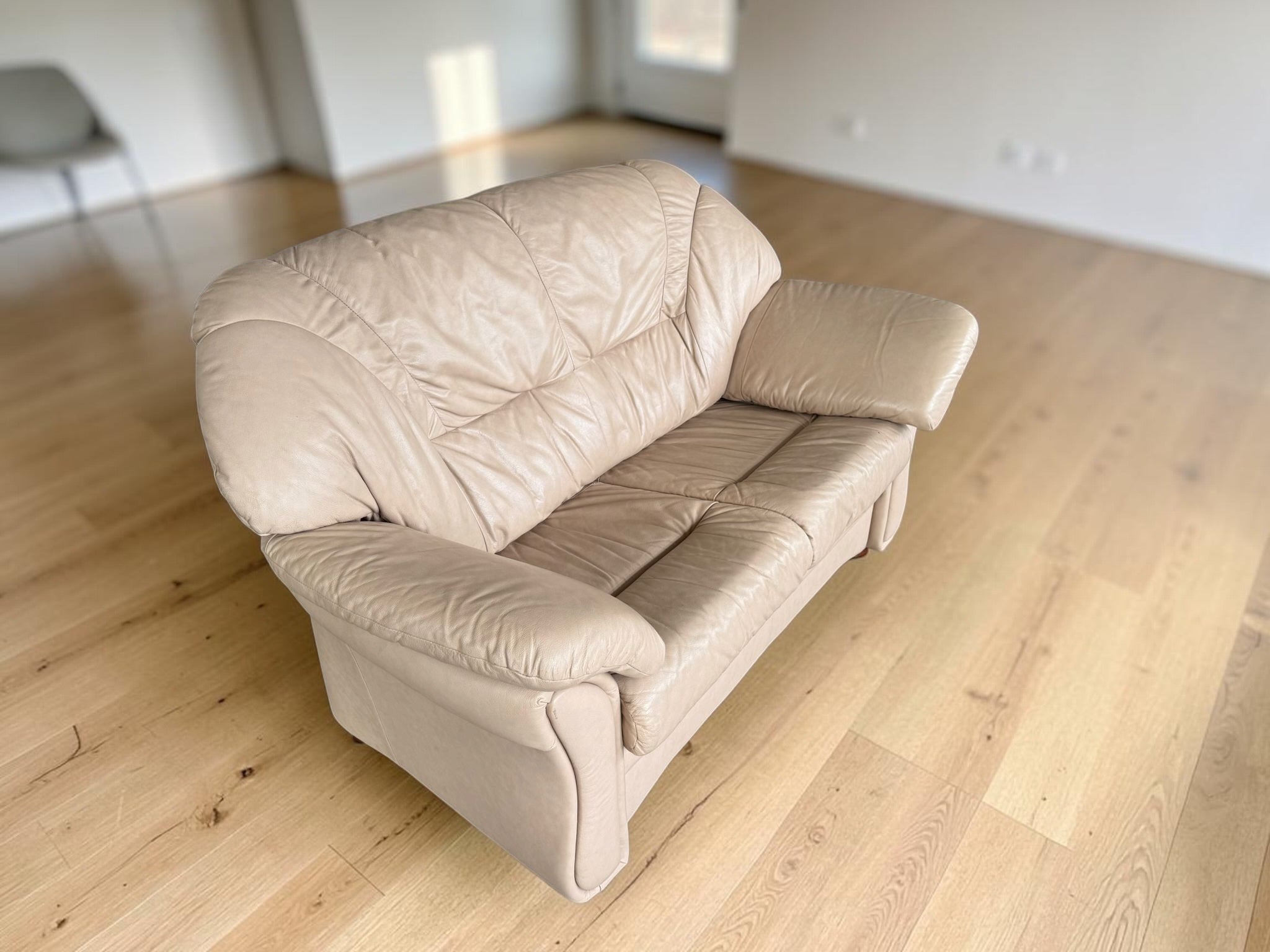 Leather sofa 2 seater
